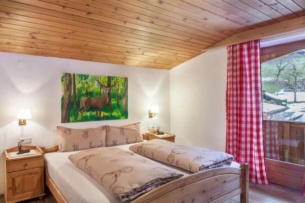 Ferienwohnung Gamsbock Panorama View Balkon, Gartensauna, Garten, Grillplatz ชตุมม์ ภายนอก รูปภาพ