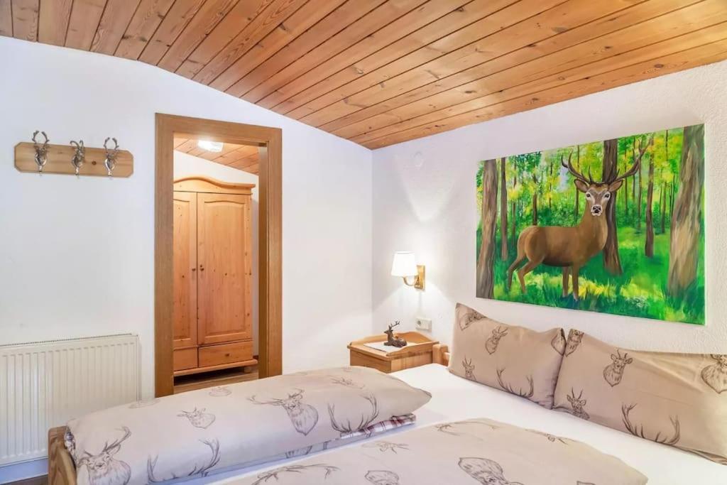 Ferienwohnung Gamsbock Panorama View Balkon, Gartensauna, Garten, Grillplatz ชตุมม์ ภายนอก รูปภาพ